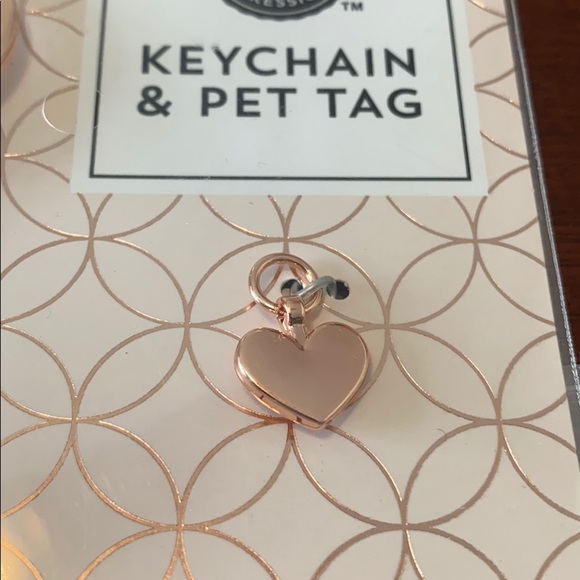 🎉HP 9-17-21🎉 Rose gold keychain & pet tag. - Picture 3 of 4